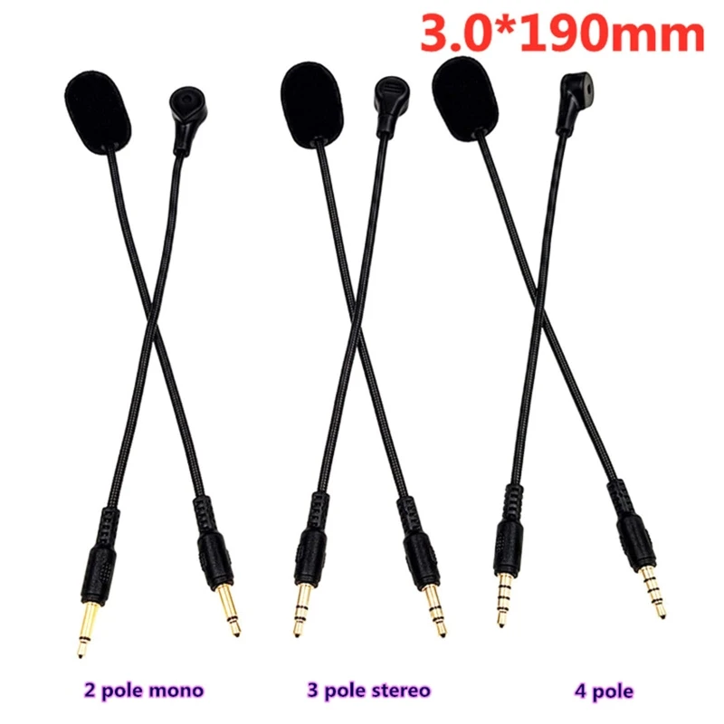 

Portable 3.5mm Stereo Studio Gaming Headset Mini Voice Mono Microphone Drop Shipping