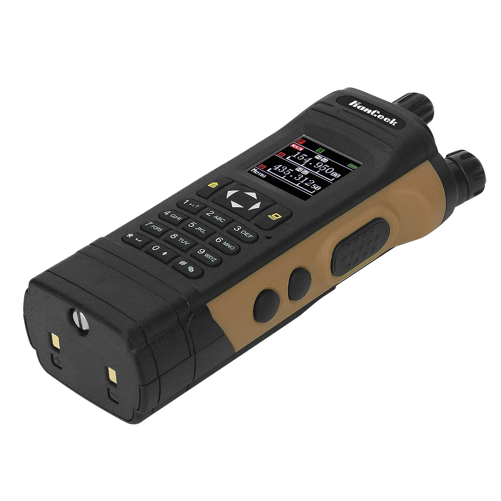 HAMGEEK APX-8000 12 Вт двухдиапазонный SDR ra dio Приемник VHF UHF приемопередатчик рации