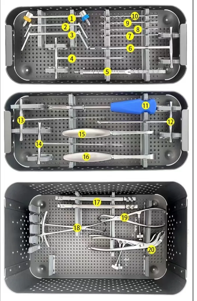 

Upper limb non locking instrument kit