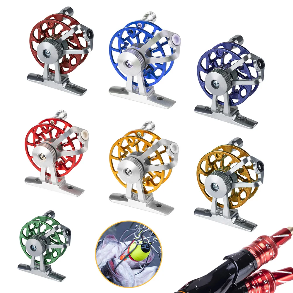 

NEW Mini Metal Fishing Reel l Portable Ultralight Fishing Raft Reel Outdoor Fishing Tackle Handle Saltwater reel for fishing