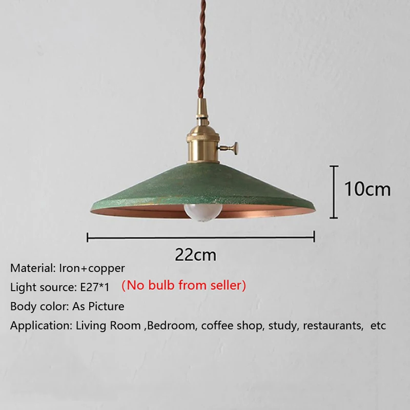 Американская латунная подвеска в ретро-стиле для ресторана В индустриальном
