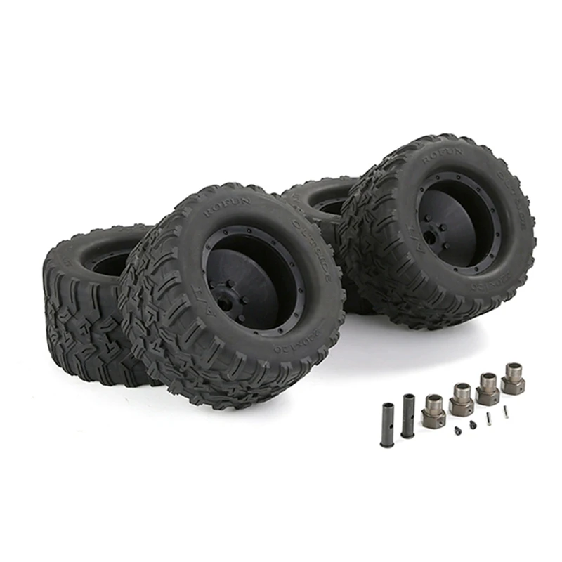 

Off-Road Tire Reinforced Tire For 1/5 HPI ROFUN BAHA ROVAN KM BAJA 5B Rc Car Toys Parts