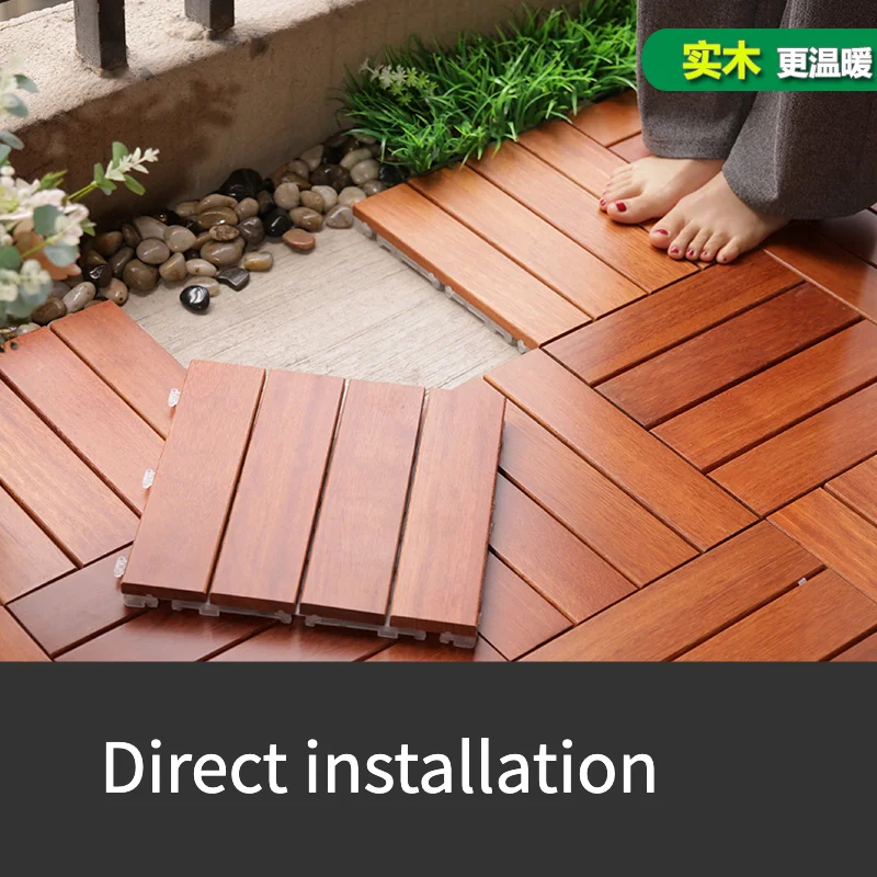 

Наружная Нескользящая Антикоррозийная решетка для балкона из массива дерева