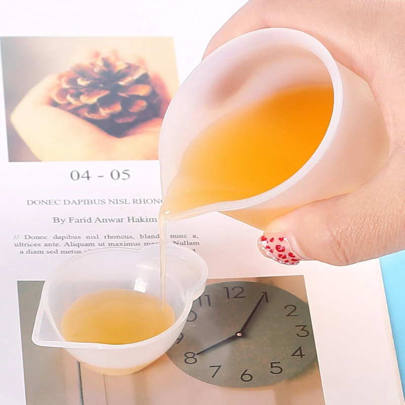 

Мерный стакан из хрустальной эпоксидной смолы, 100 мл