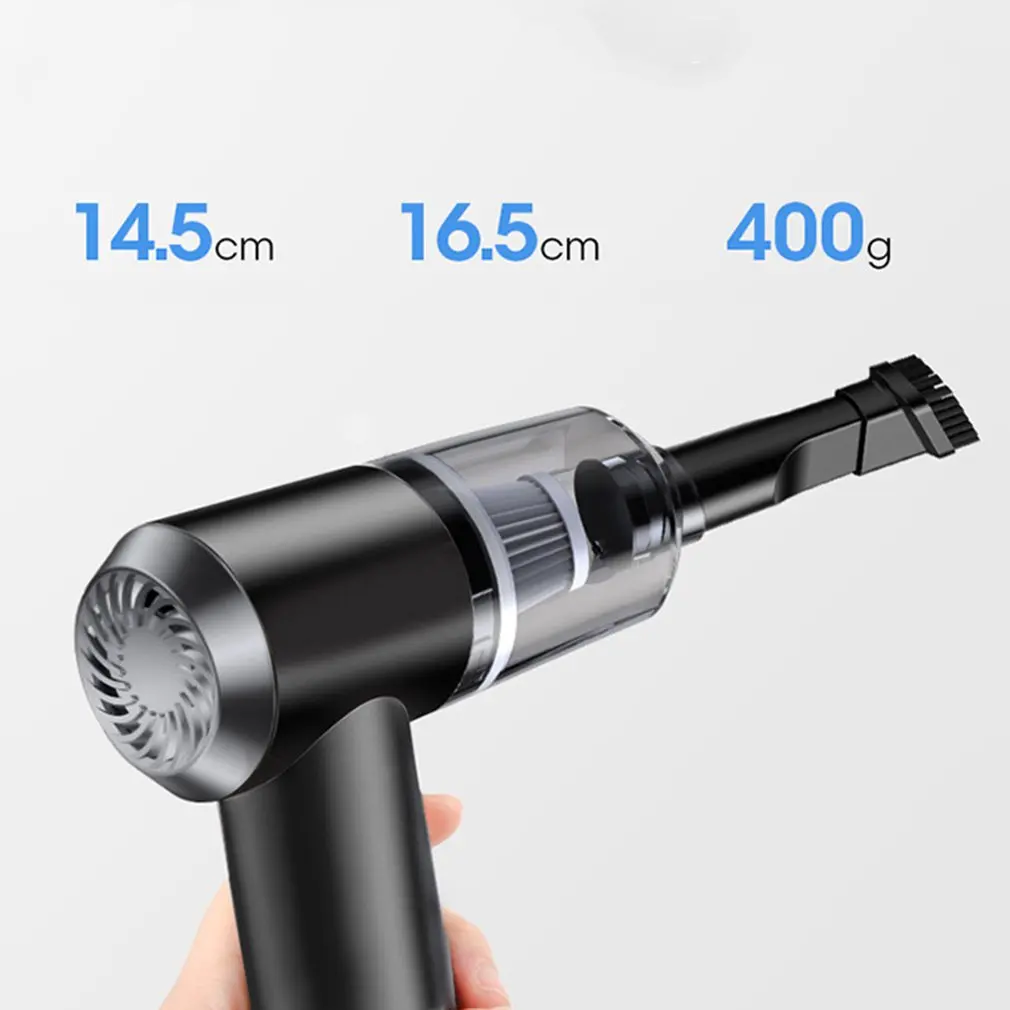 

Пылесос аккумуляторный с зарядкой от USB, 6000 па, 120 Вт