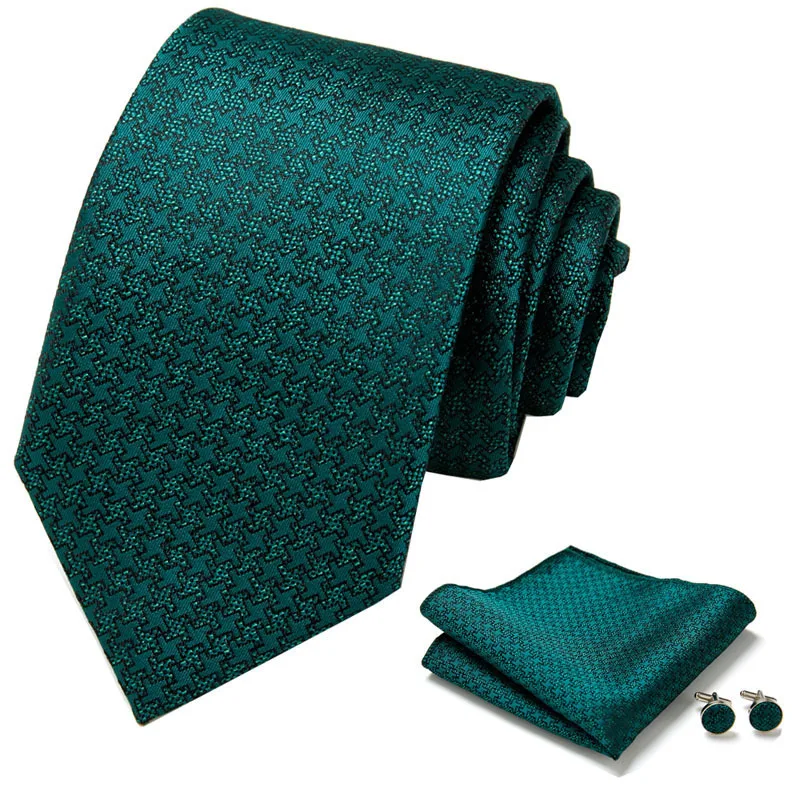 New formal men's business tie Fashion handmade everything luxury wedding high quality set accessories