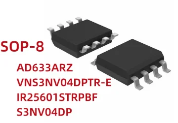 10 шт./партия, AD633AR AD633ARZ AD633 VNS3NV04DPTR-E VNS3NV04DP S3NV04DP S3NV04 VNS3NV04DPTR IR25601STRPBF IR25601 SOP8