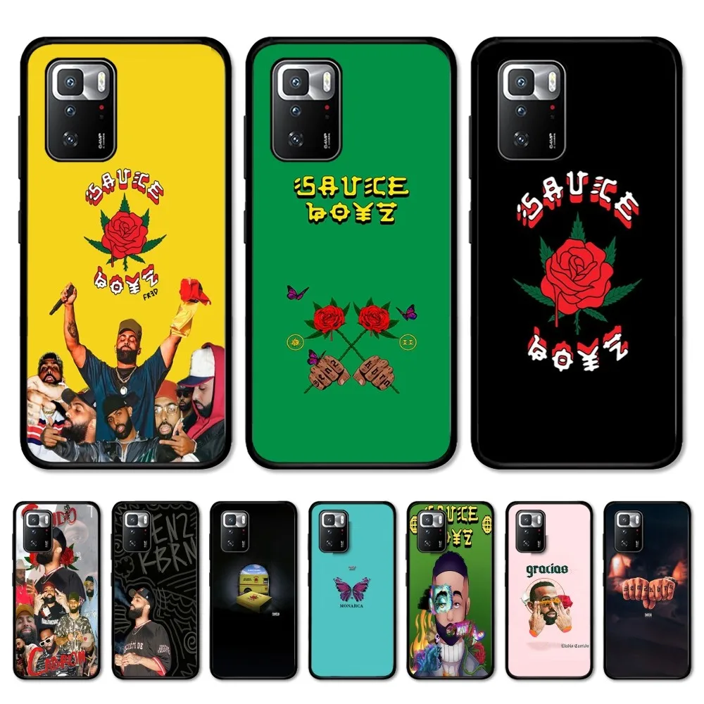 E-Eladio C-Carrion Sauce Boyz Phone Case For Redmi 5 6 7 8 9 10 plus pro A GO K20 K30 K40 F3 Fundas