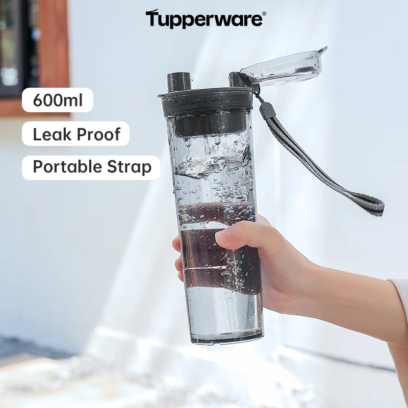 Tupperware 600 мл спортивная бутылка для воды портативный тренажерный зал путешествия