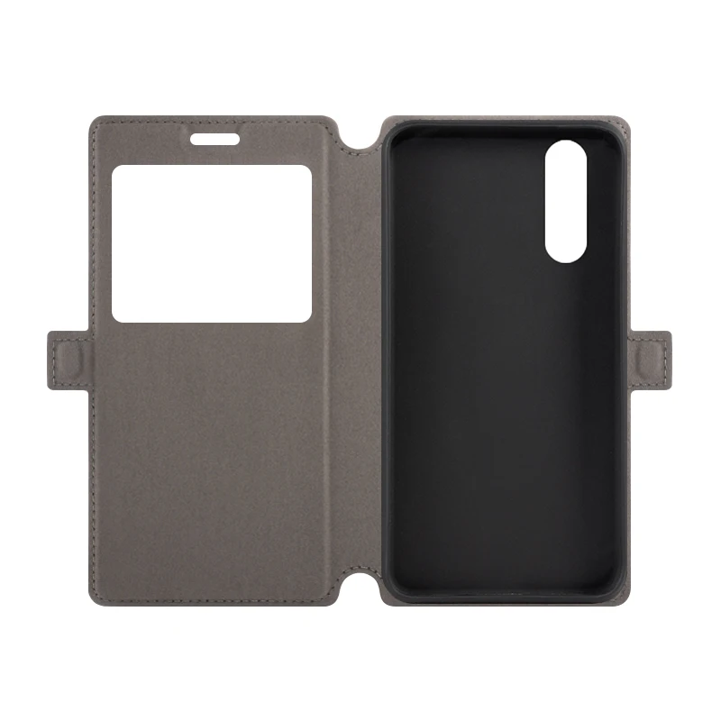 Чехол из искусственной кожи с текстурой дерева для Fcnt Rakuraku Lite MR01 флип-чехол A401FC