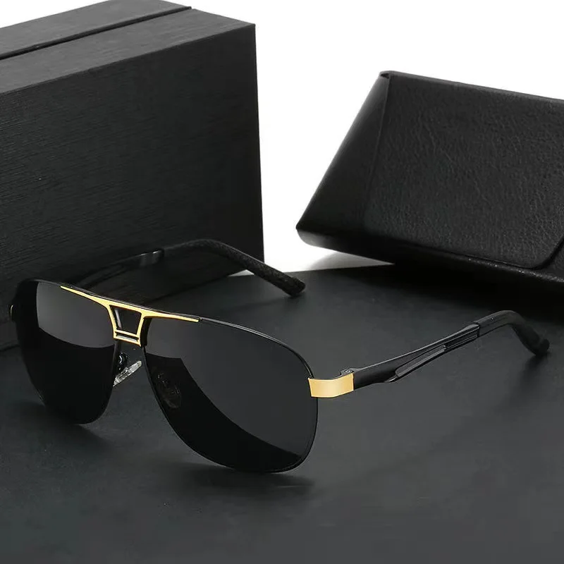 

New Men's Polarized Sunglasses Men Photochromism Metal Sun Glasses Men's Outdoor Driving Night Use Eyewear UV400 Oculos De Sol