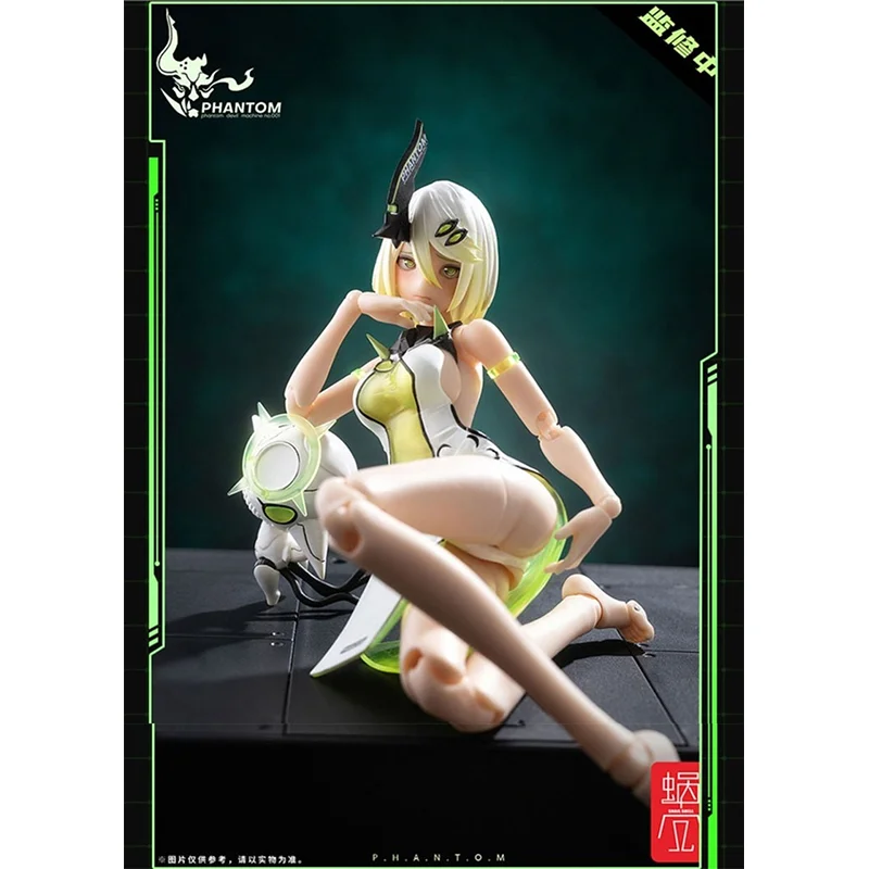 Original Mobile Suit Girl 1/12 PHANTOM DEVIL MACHINE Anime Action Figure Assembly Model Toys Collectible Gifts for Kids