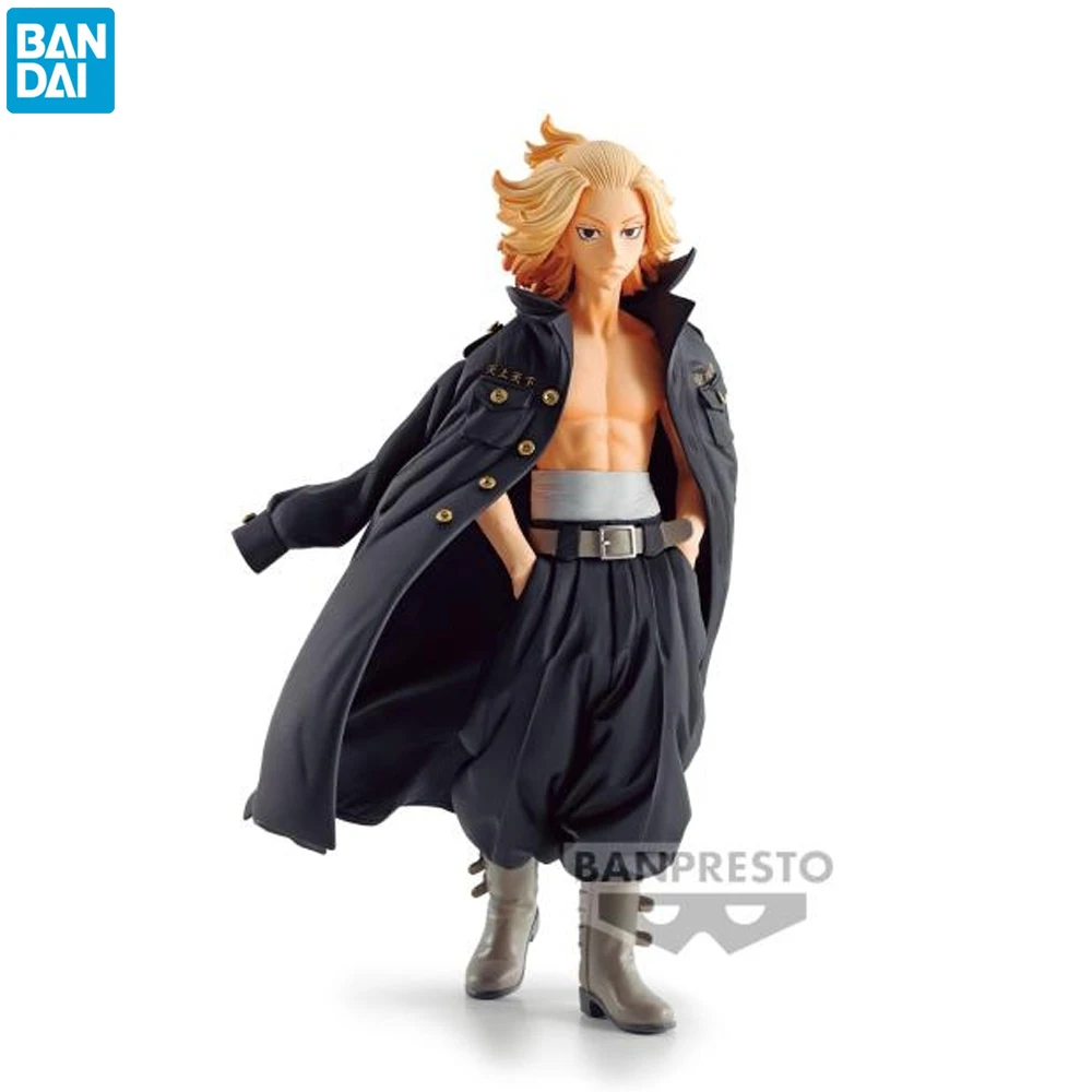 

Original BANPRESTO Tokyo Revengers Mikey Anime Figure Manjiro Sano PVC Action Figures Toys Bandai Collection Figurine Model Gift