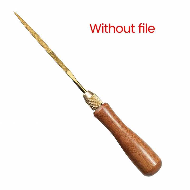 Деревянная ручка для файлов деревянные ручки с латунным цанговым патроном