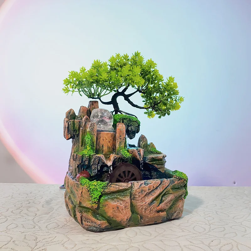 

Фонтан для домашнего интерьера, ландшафт фэн-шуй