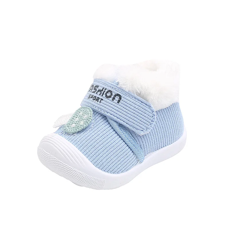 

Детская зимняя обувь на плоской подошве, с хлопковой подкладкой