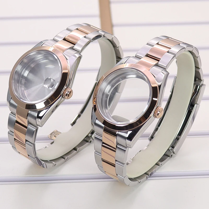 Серебристые и розовые золотые часы с ремешком на руку 36 мм/40 мм ремешок для часов