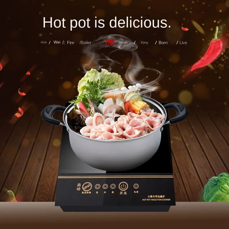 Мини-индукционная плита ZARTSEN с проводным управлением электрическая индукционная