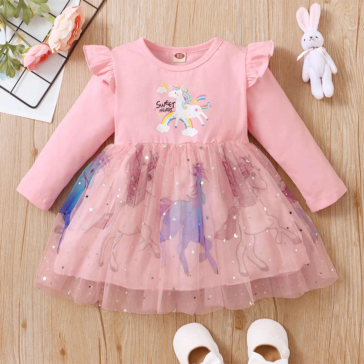 

3M-24M Princess Newborn Infant Kid Child Girl Tutu Dress Cute Tulle Party Birthday Dresses For Girl Outfit Roupa Infantil Menina
