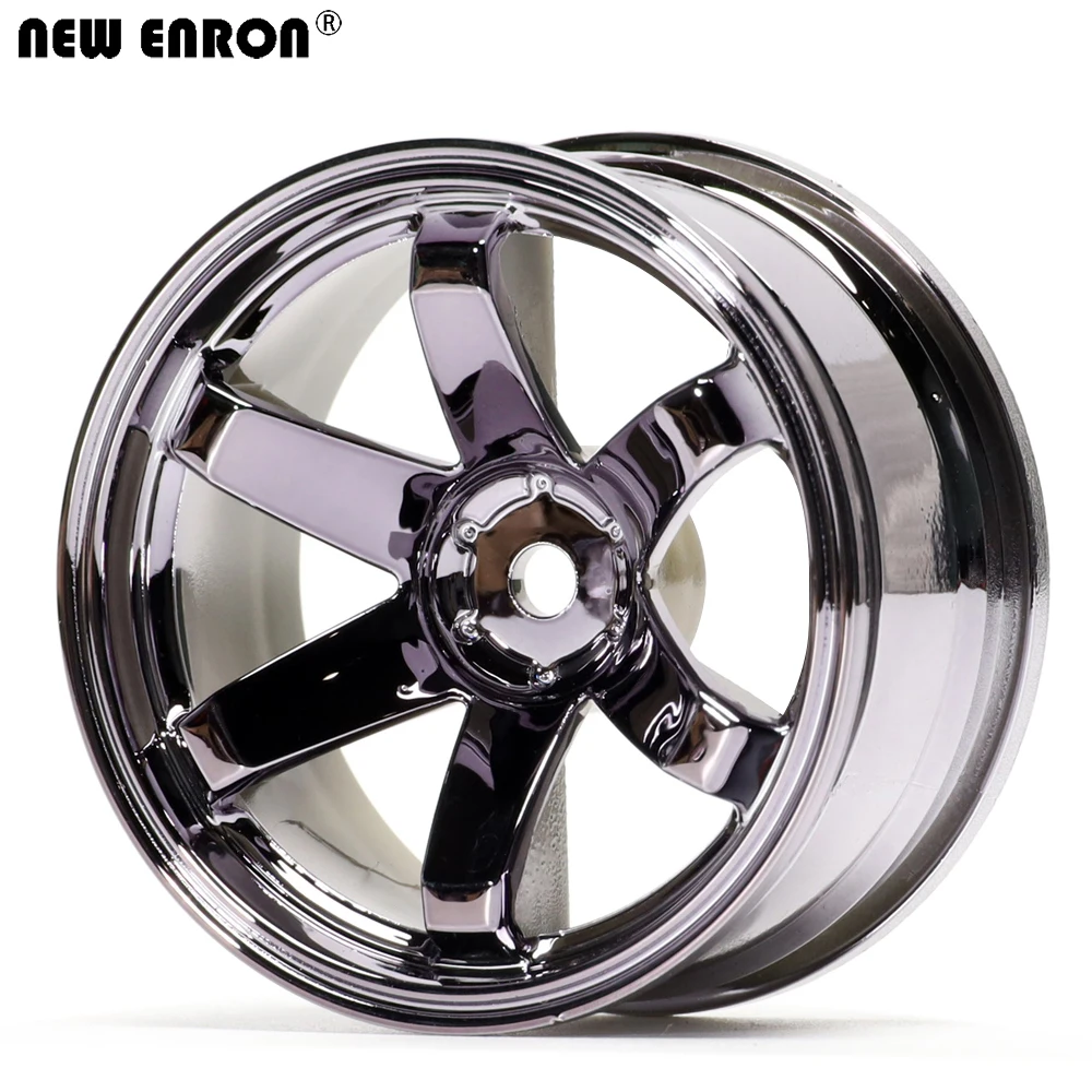 

NEW ENRON Plastic 1.9" 6 Spoke Wheel Hubs Rims For RC Car 1:10 On-Road Drift HPI HSP SCX10 Traxxas Tamiya Kyosho RedCat SAKURA