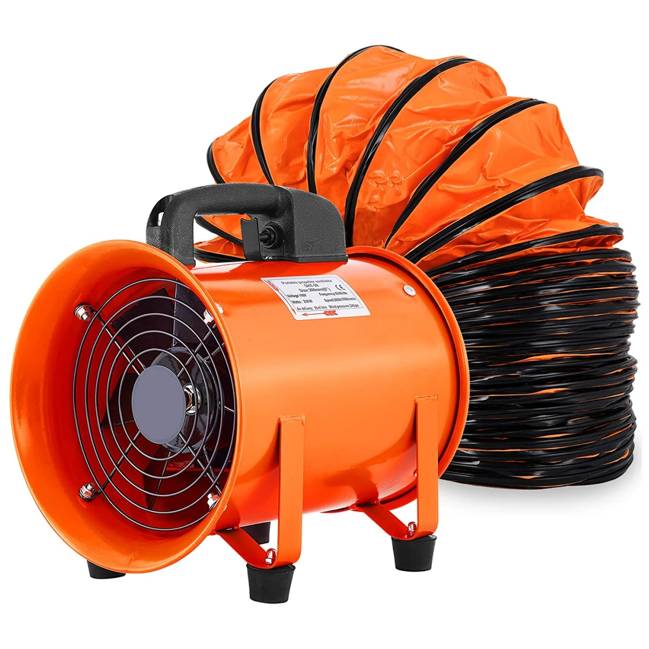 

350mm Air Blower Portable Propeller Ventilation Duct Fan Axial Flow Fan AC