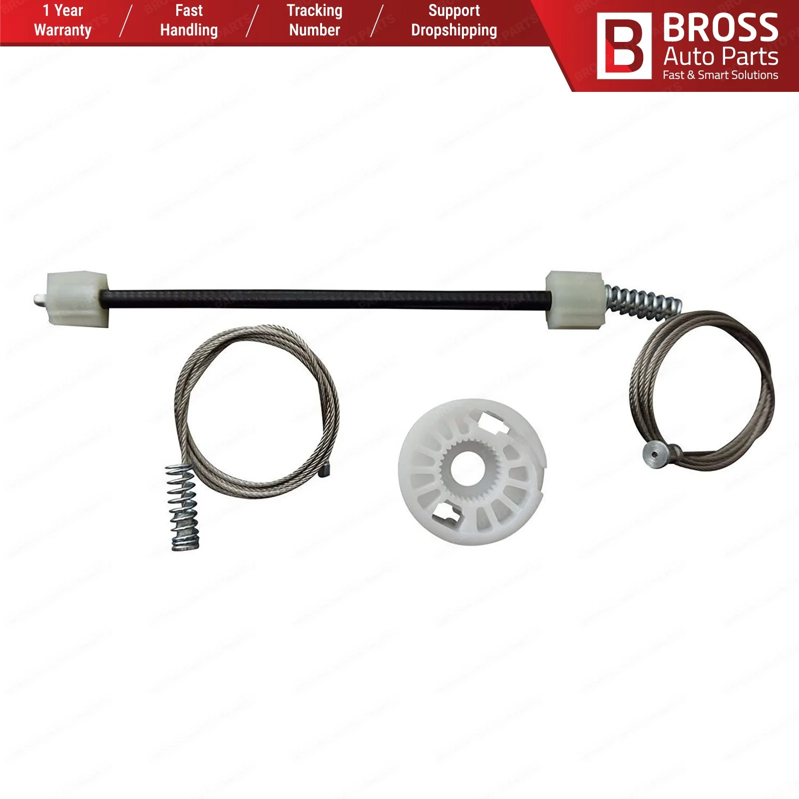 Bross BWR5034 электрический регулятор окна Ремонтный комплект задняя правая дверь: