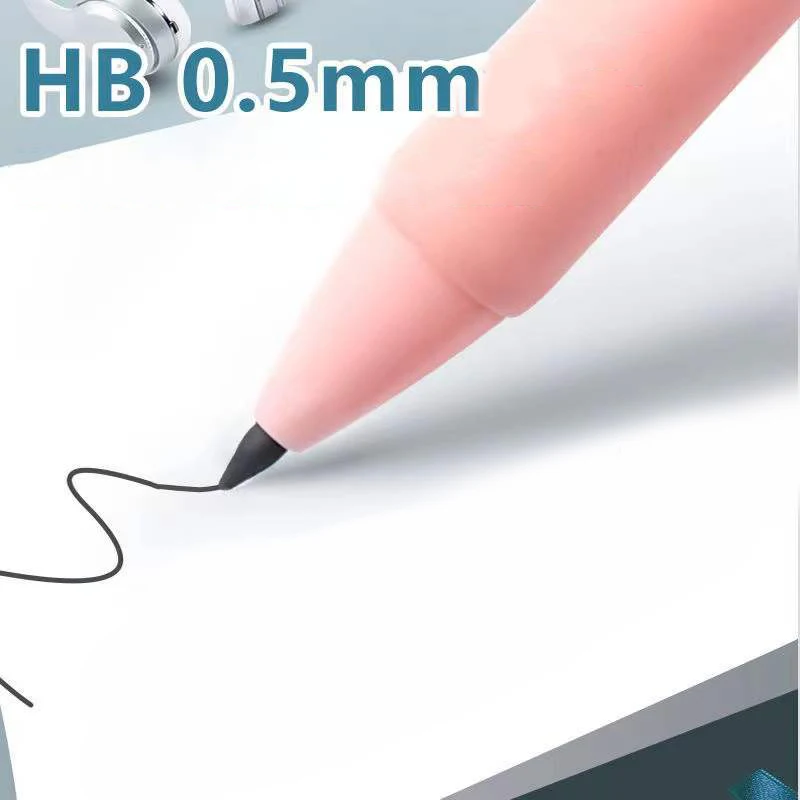 

Долговечный карандаш без чернил HB, неограниченная ручка для письма, эскиз, офисные канцелярские принадлежности