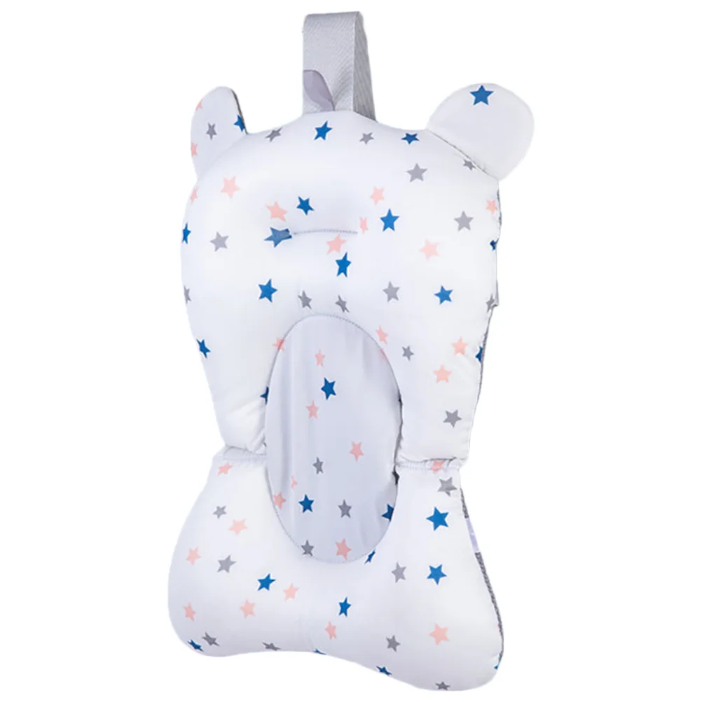 

Baby Bath Cushion Toddler Bathing Supporting Mat Floating Bathing Tub Seat for Toddler Newborn