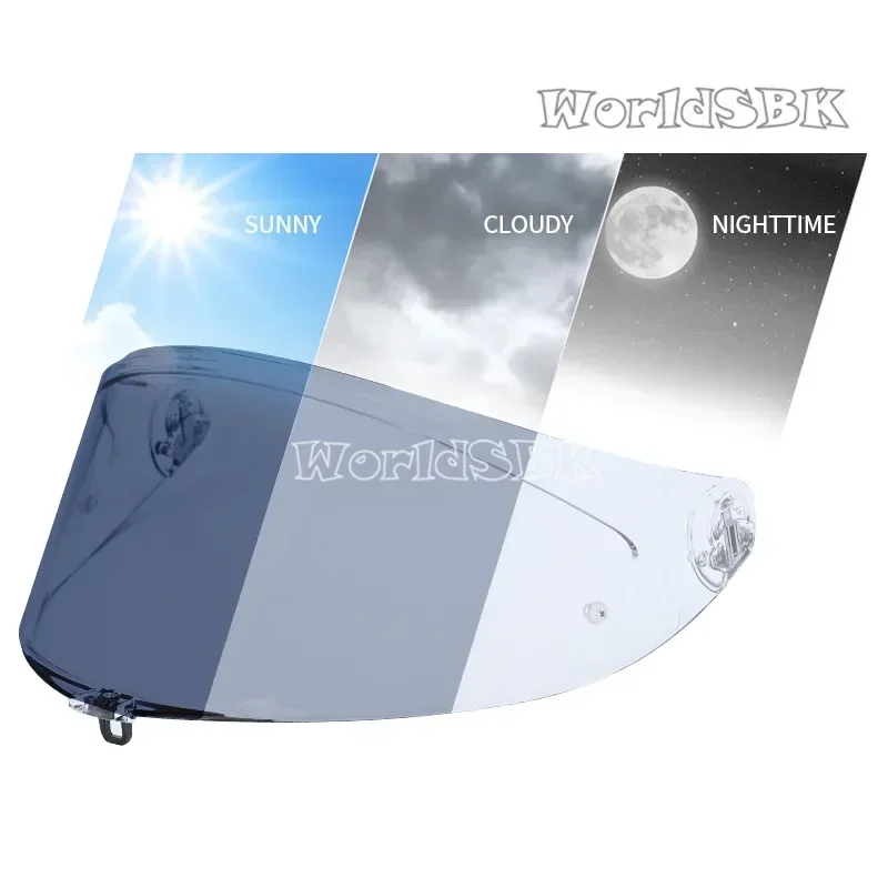 

K6S viseiras capacete Шлем, щиток для лица, козырек, лобовое стекло для AGV K6, защита от ультрафиолета, фотохромный черный щиток для линз, пряжка, замок