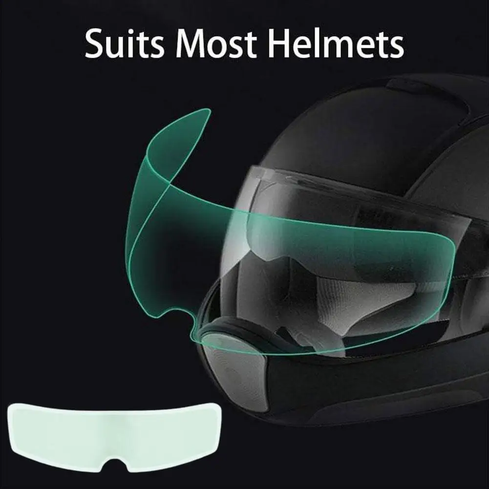 

Universal 2 Types Anti-fog Rainproof Helmet Films Clear Helmet Waterproof Film Films Fog Motorcycle Membrane Anti Anti-rain J6C9