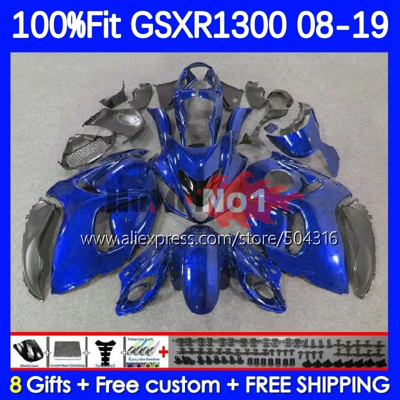 

Фитиль для SUZUKI Hayabusa GSXR 1300 CC 30No.58 GSXR1300 08 09 10 11 12 13 2014 2015 2016 2017 2018 2019 полностью синий обтекатель