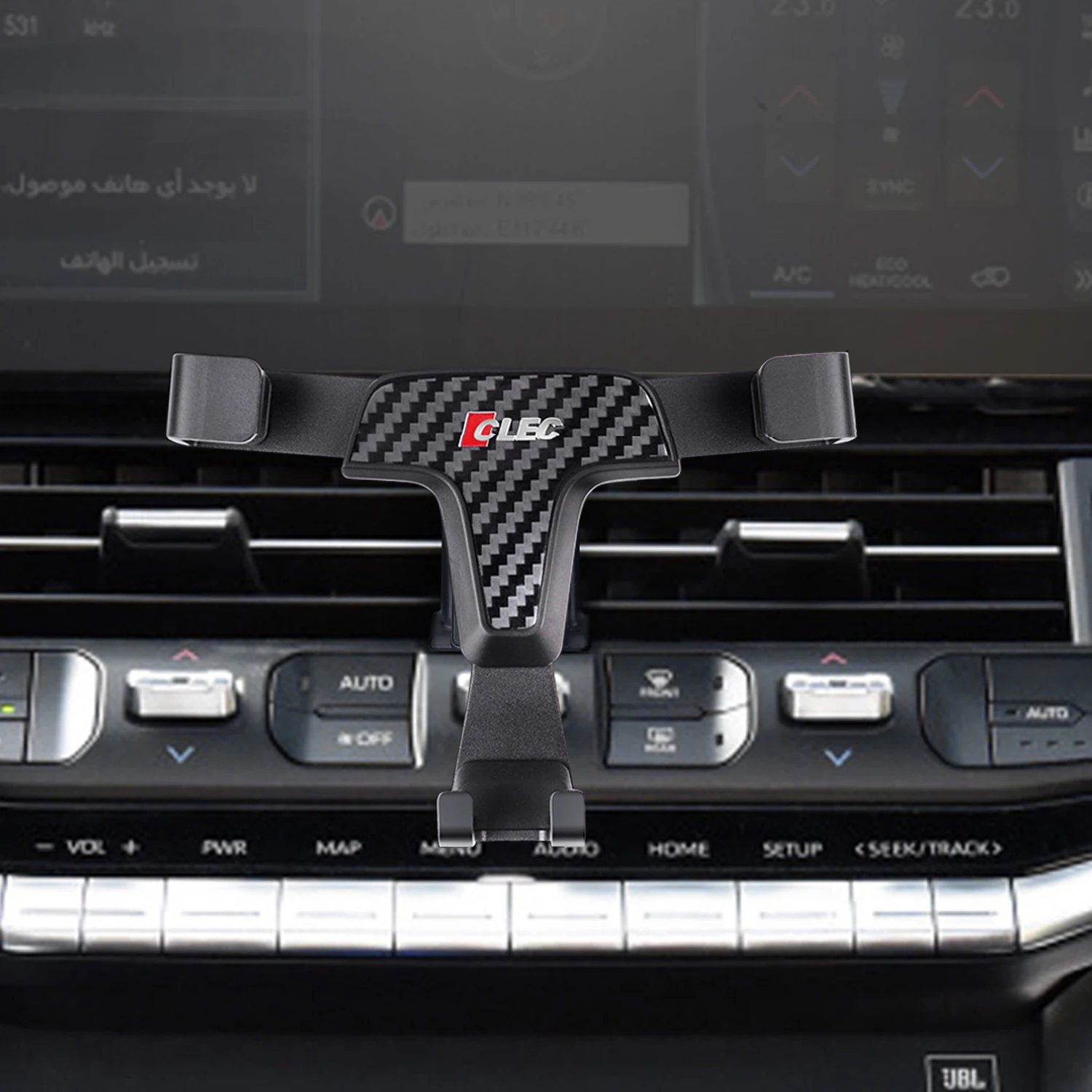 

for Toyota Land Cruiser LC300 2022-2024 Dashboard Phone Holder Mount ABS Plastic Alloy 1pcs, Horizontal Angle is Not Supported