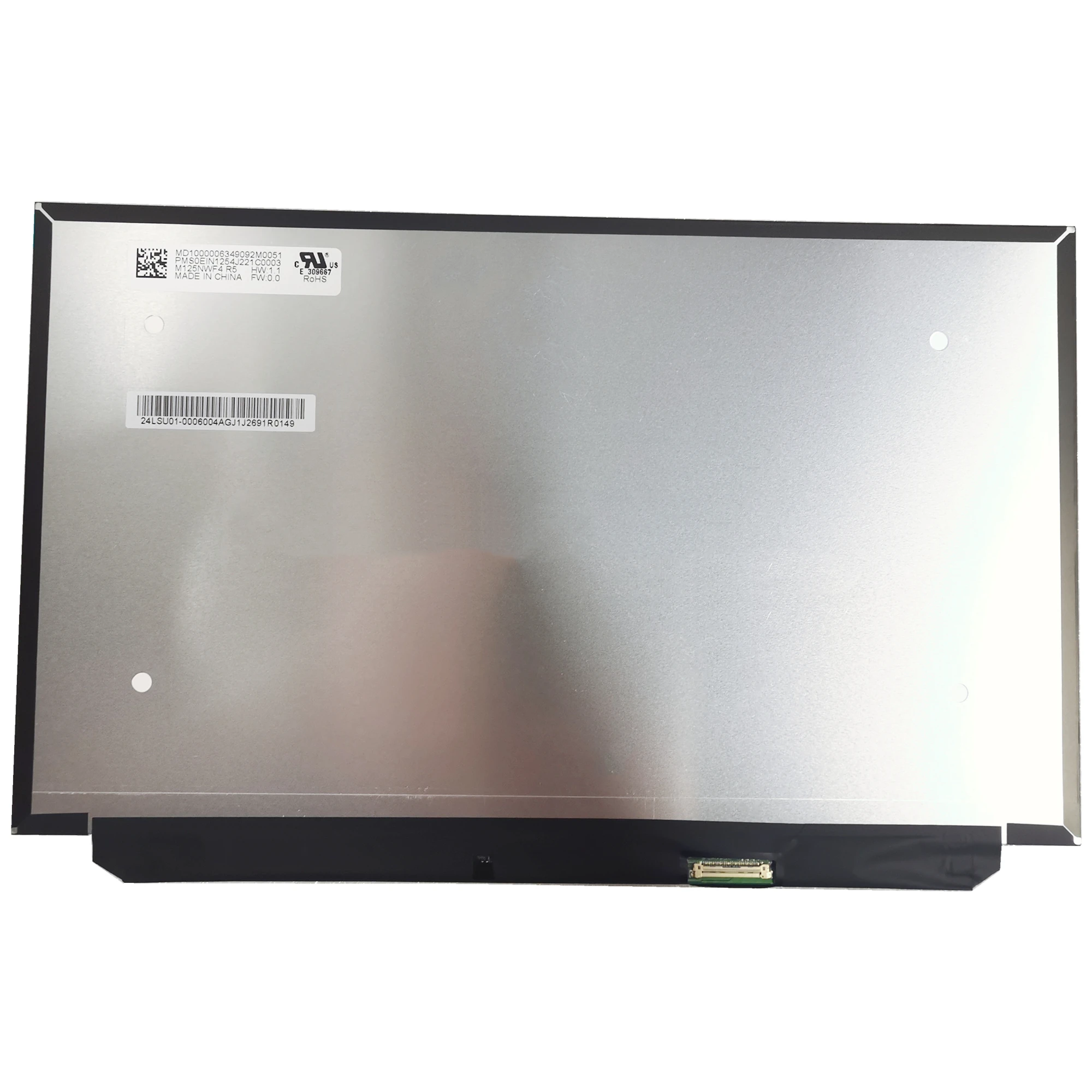 

Матрица ЖК-экрана для ноутбука M125NWF4 R5 12,5 дюйма IPS 1920 × 1080 eDP 30 контактов