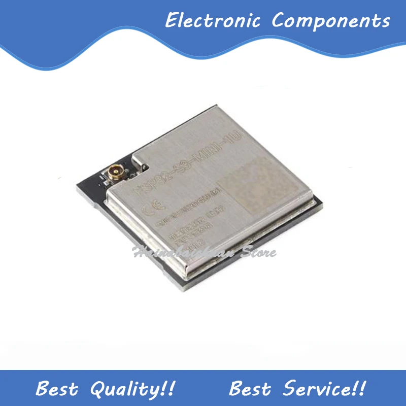 

1 шт./партия, встроенный модуль памяти ESP32-S3-MINI-1U-N8 Wi-Fi+BLE MCU MODULE