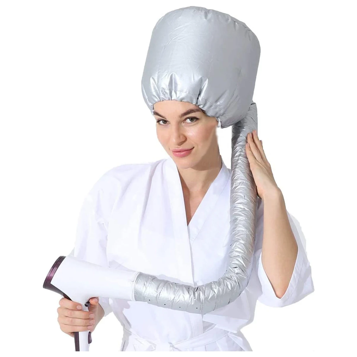 1 шт. Портативный Регулируемый мягкий колпачок для сушки волос Быстросохнущий