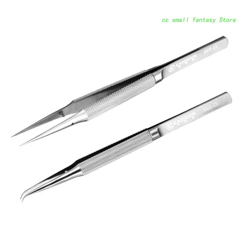 

Precision Alloy Tweezer Anti-magnetization Microscope Fixture Tweezer