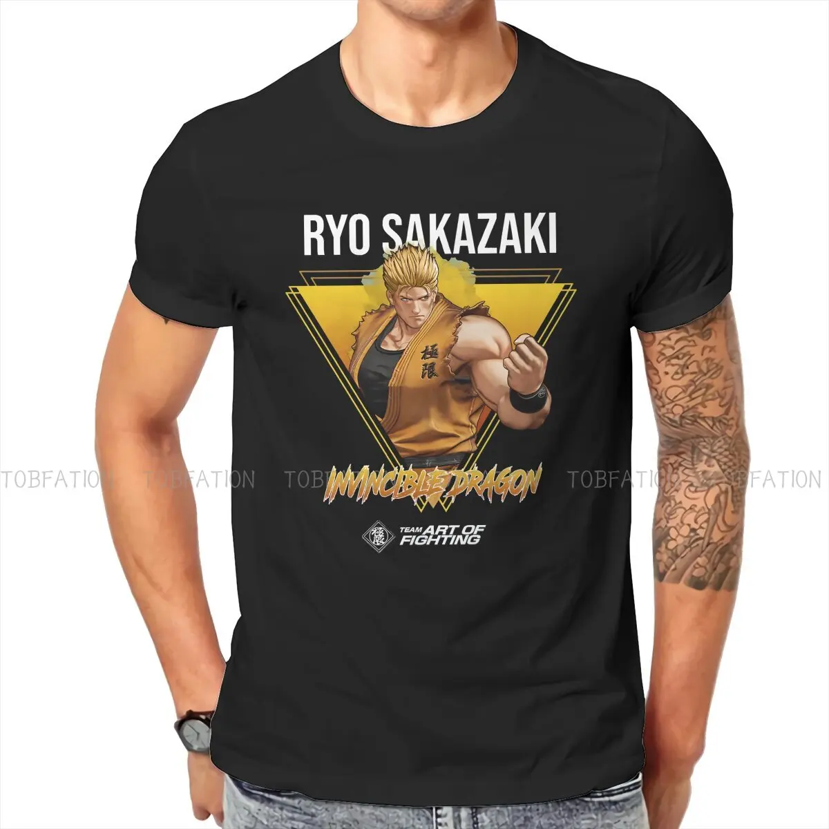 

The King of Fighters Game Man TShirt Invincible Dragon Ryo Sakazaki Essential Individuality T Shirt Harajuku Sweatshirts