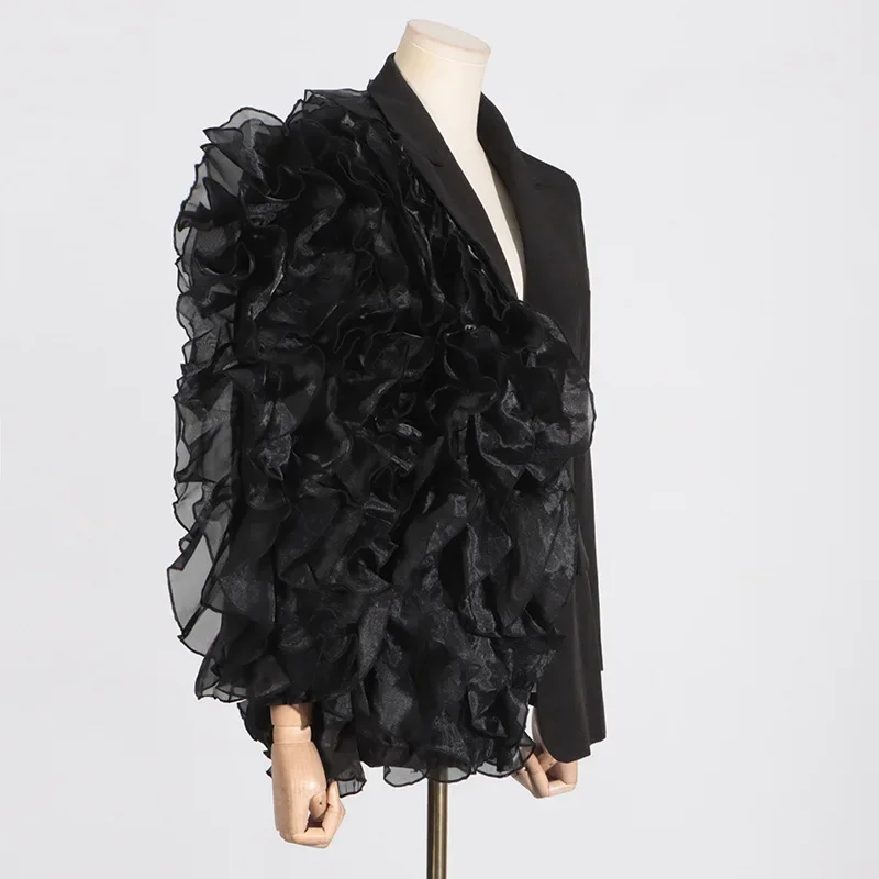 Европейский и американский тренд персонализированный костюм осень 2023 новая мода