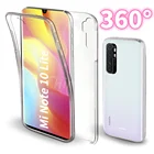 360 двойной поликарбонатный + силиконовый чехол для Xiaomi Mi Note 10 Lite 10T 11T Pro прозрачный противоударный чехол Mi 11 Lite 5G NE 11i Mi 10T Lite Coque