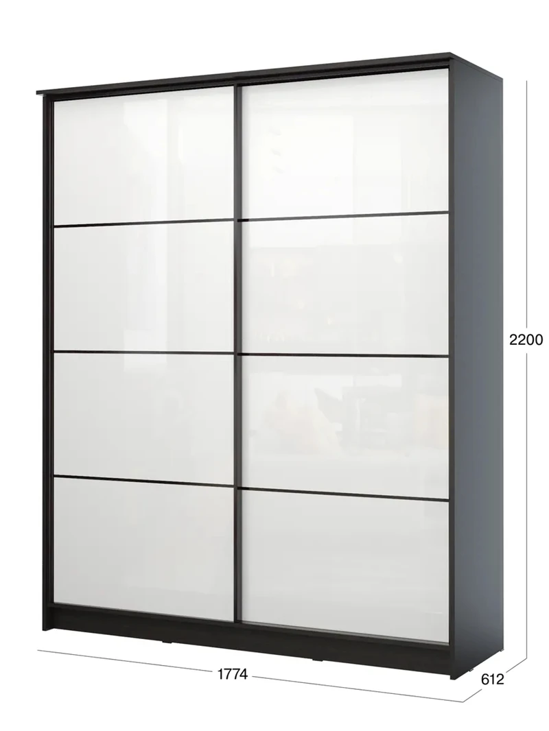Шкаф-купе Байкал-2 177 4х61 2х220 см Beneli |