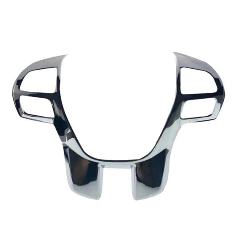 

Car Steering Wheel Panel Cover Trim Frame Decorator Sticker For Ford Ranger Everest 2015+ Accessories