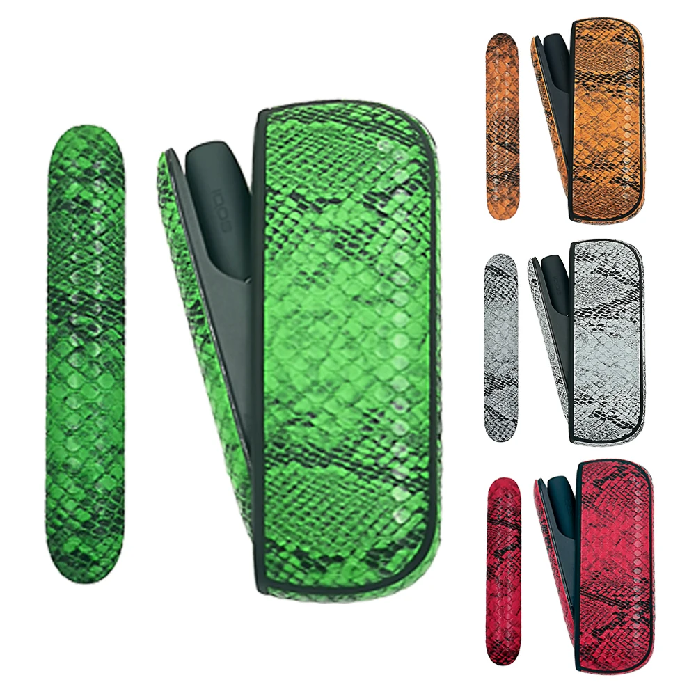 

4 Colors Bling Style Snakeskin Pattern Case for IQOS 3duo Cover Protective Case for IQOS 3 Leather Pouch Bag for ICOS 3duo