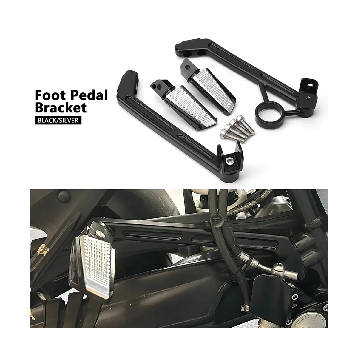 Мотоциклетные подножки Пассажирские для BMW RnineT RNINET R NineT R9T 2014- C