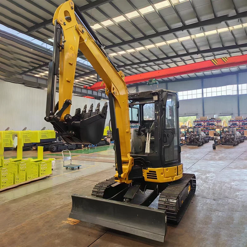 Индивидуальные kama35 плюс высокоэффективные мини-экскаваторы