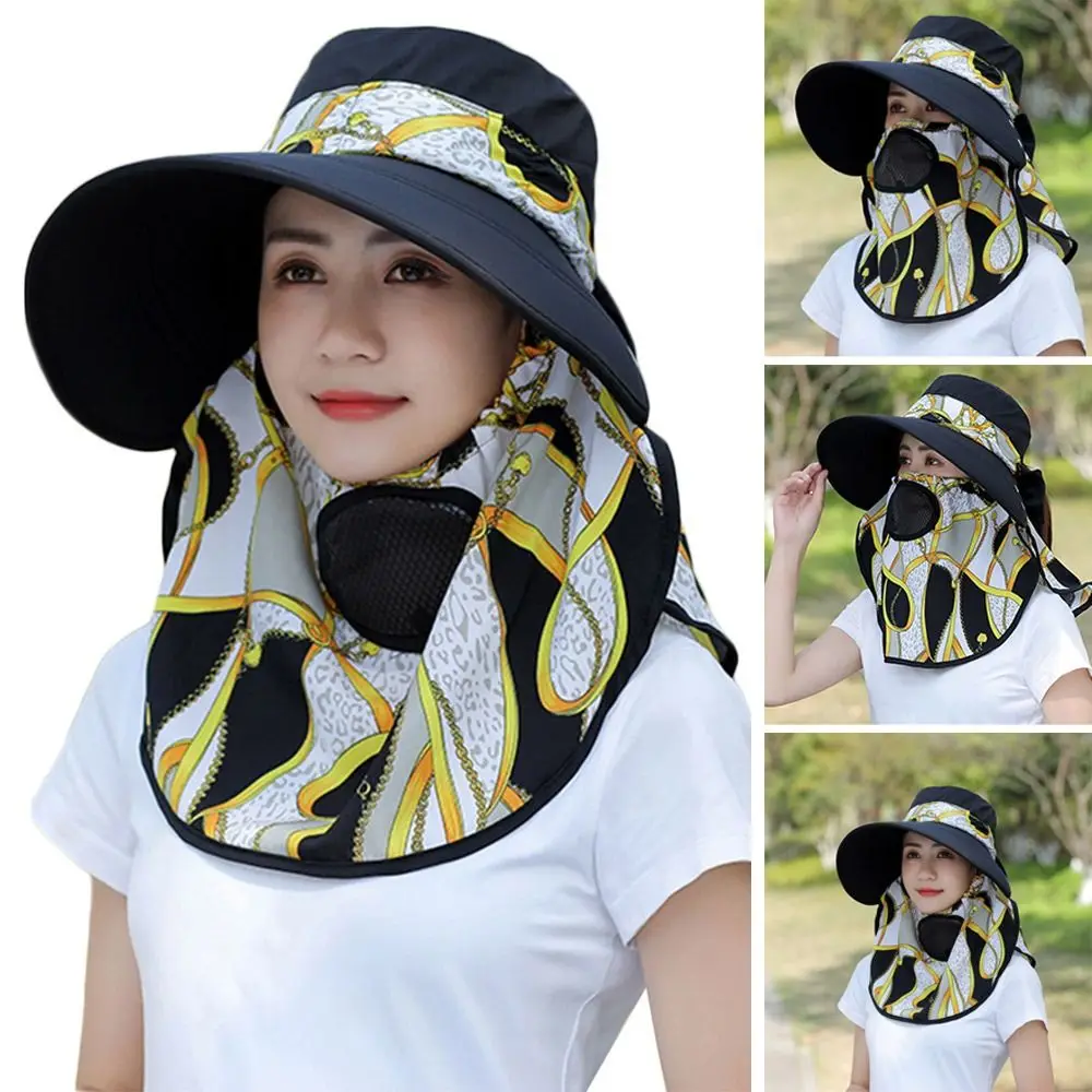 Женская дышащая Панама с широкими полями шляпа для рыбалки от солнца