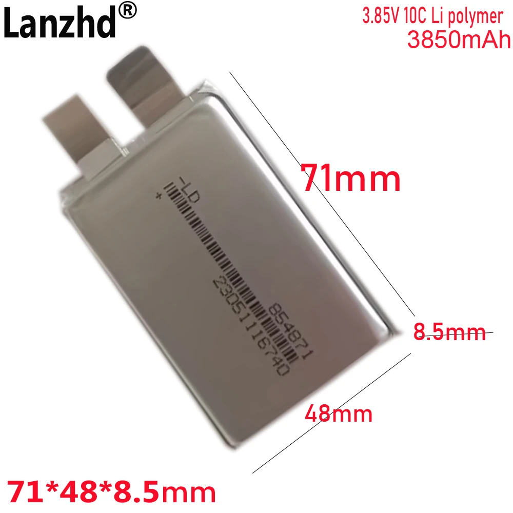 

Литиевый 3,85 В для DJI UGO 2 для Mavic 2PRO Cell 10C высокоскоростной полимерный литиевый аккумулятор 3580 мАч батареи 854871