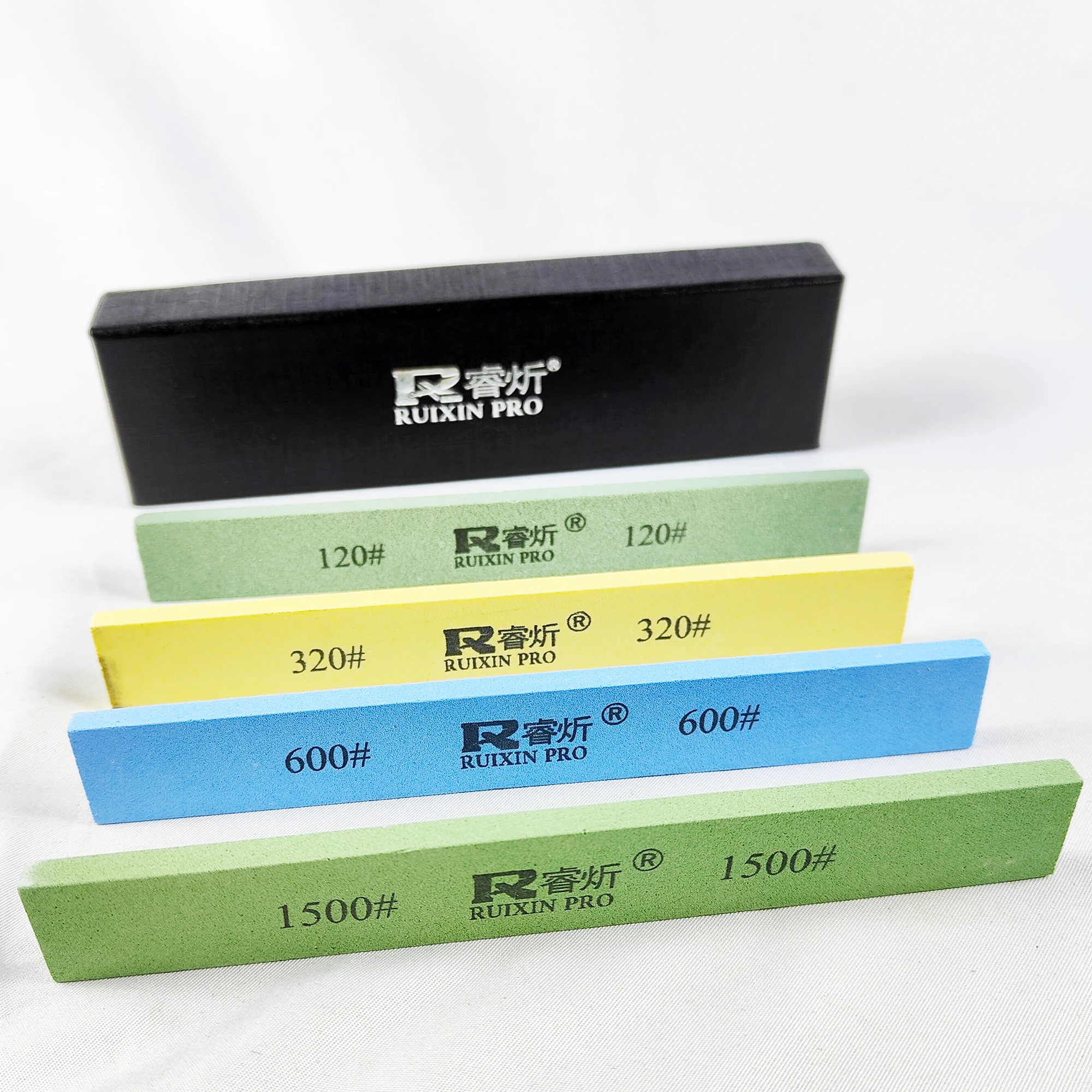 

Ruixin pro water sharpening stones set for ruixin pro knife sharpener rx008 rx-009 (120 320 600 1500)