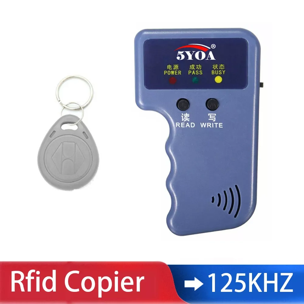 

125KHz RFID Copier Access control card reader Writer Duplicator Portable For Door Access Proximity Sensor Smart Card Reader