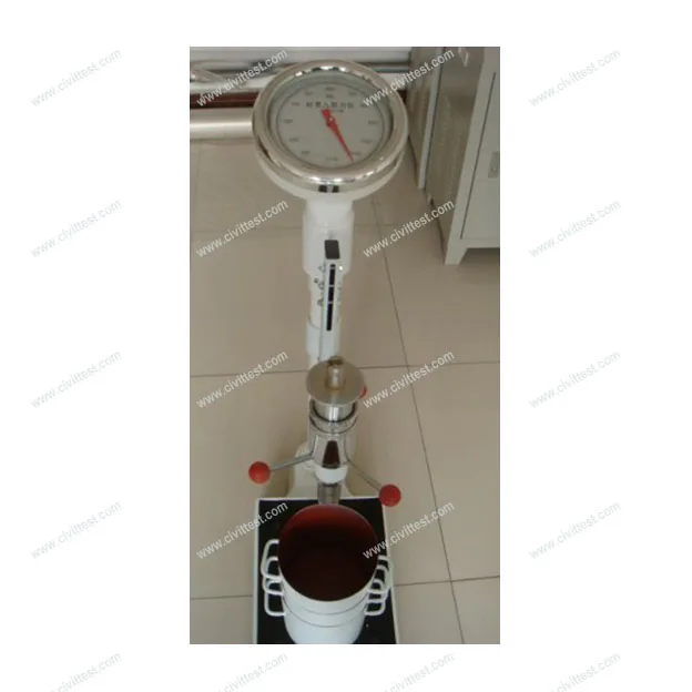 Пенетрометр для измерения времени установки бетонного раствора |