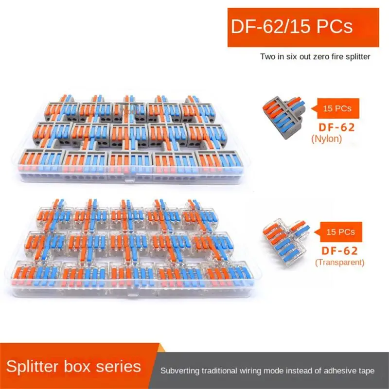 

Quick Cable Connectors Set Of Boxed Universal Safe Convenient Mini Electrical Supplies Wire Harness High Frequency Terminal Wire